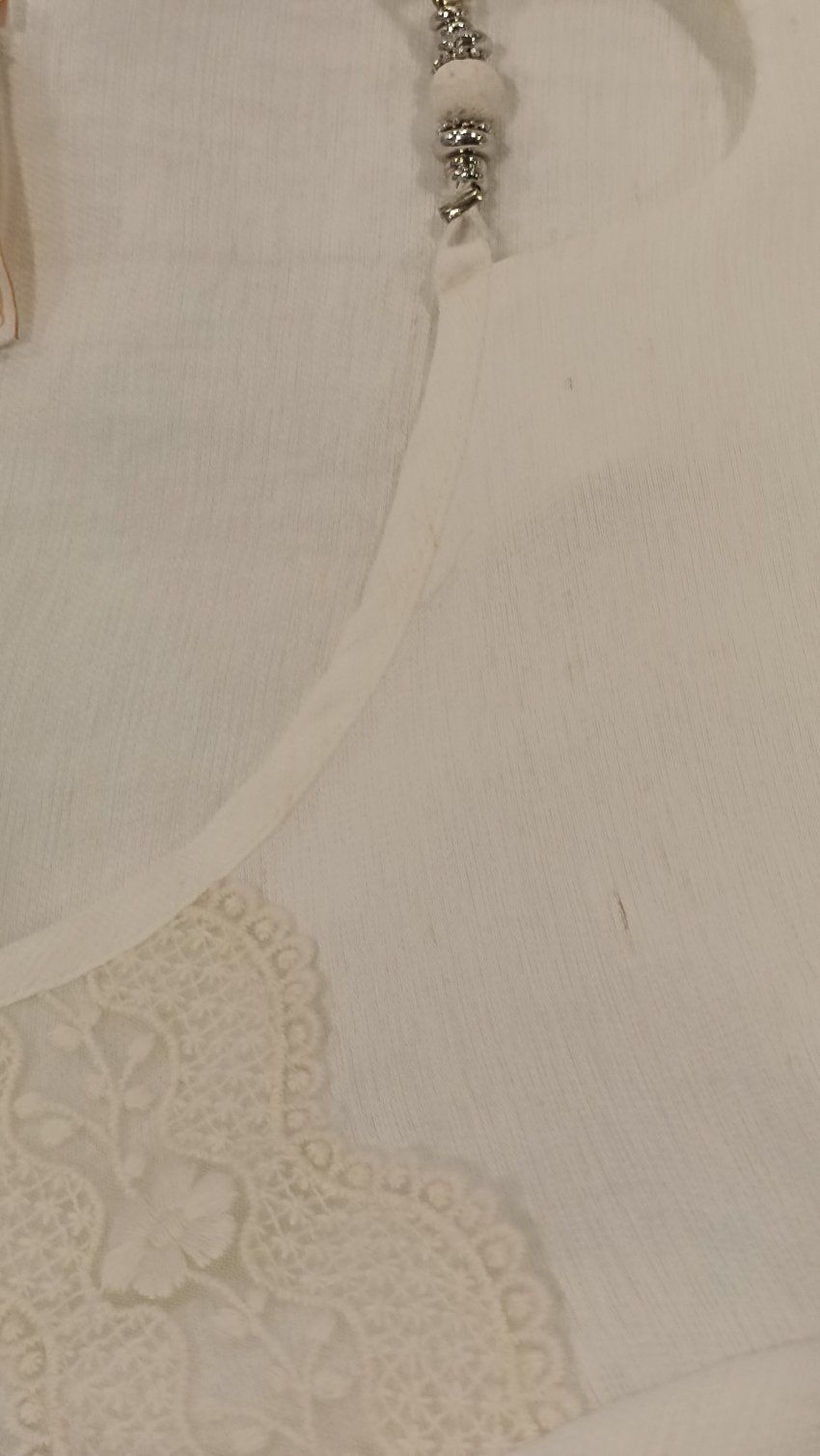 Blusa crudo de Lourdes Castillo