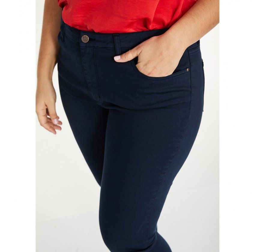 Pantalón 5 bolsillos marino de SPG Woman