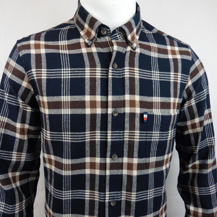 Camisa viella cuadros negros de Dos Galgos
