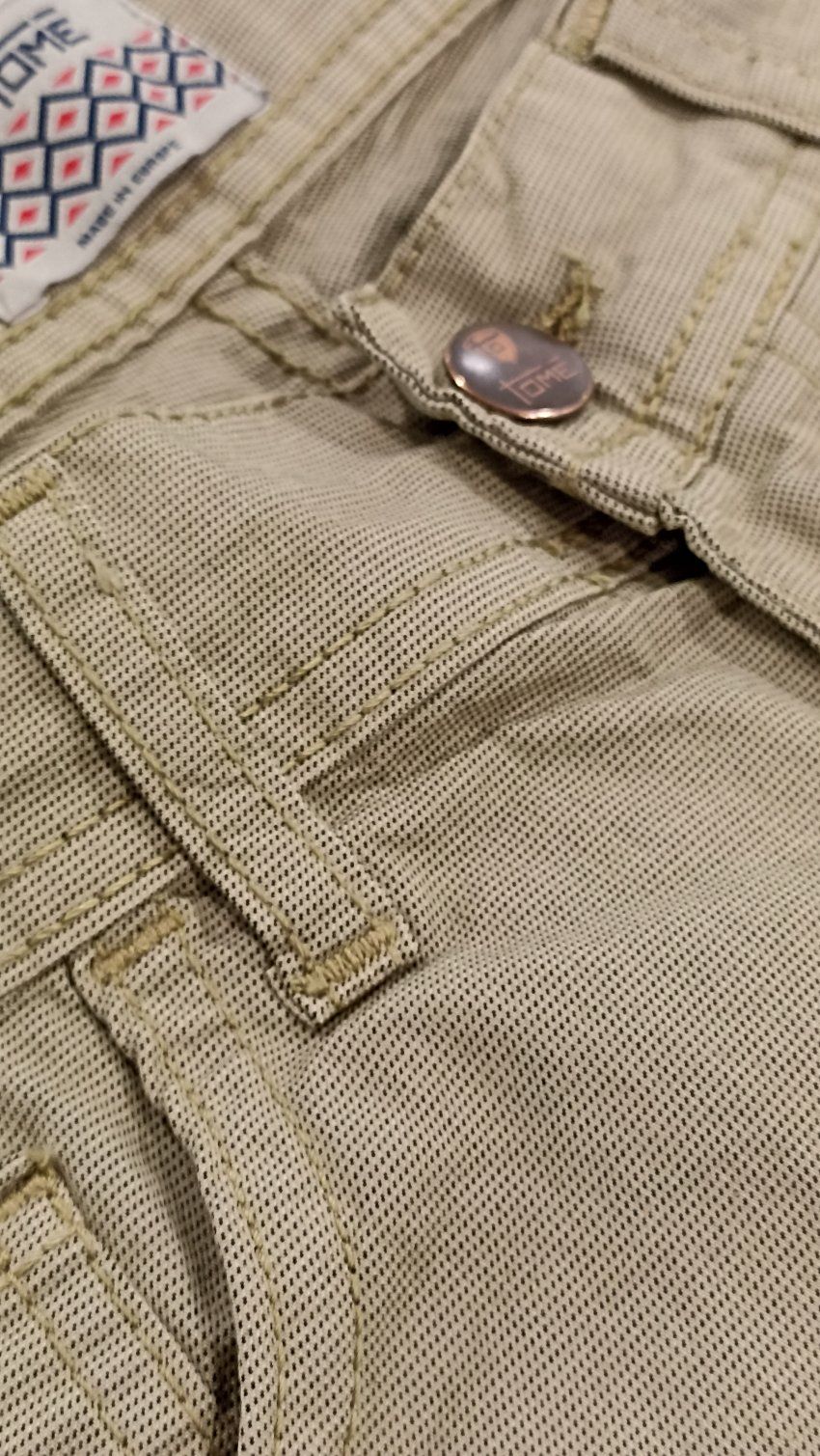 Pantalón corto beige mil puntos de Tomé
