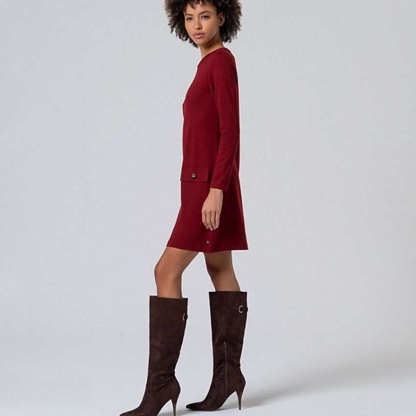 Vestido rojo de Surkana