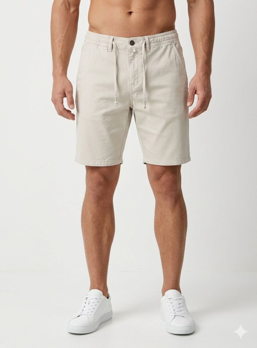 Pantalón corto lyocel con goma de Tayron's