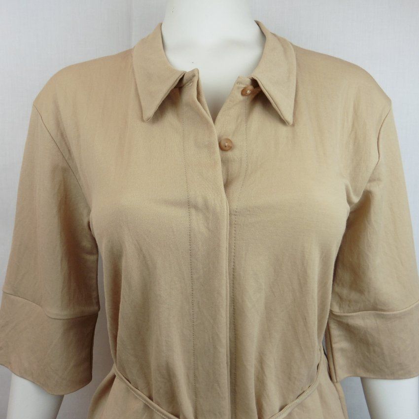 Chaqueta manga al codo beige de WNT Collection