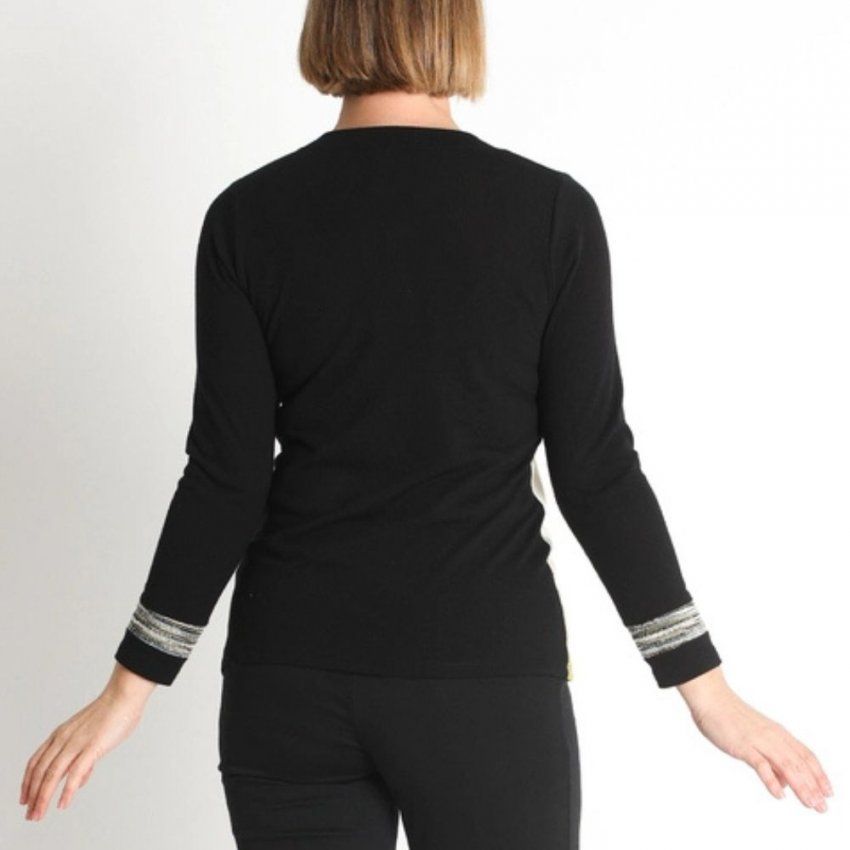 Jersey negro estampado de Nayat