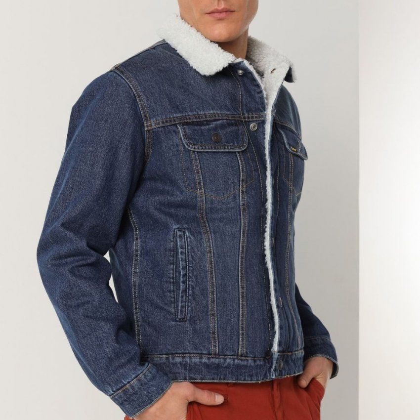 Cazadora vaquera borrego de Lois