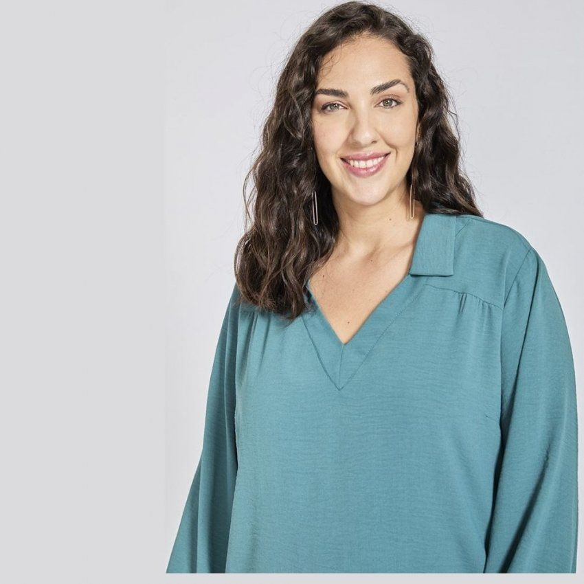 Blusa verde botella de SPG Woman