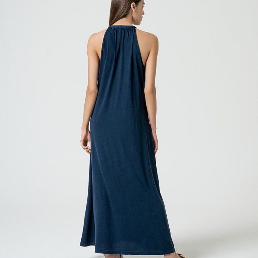 Vestido largo azul de Surkana