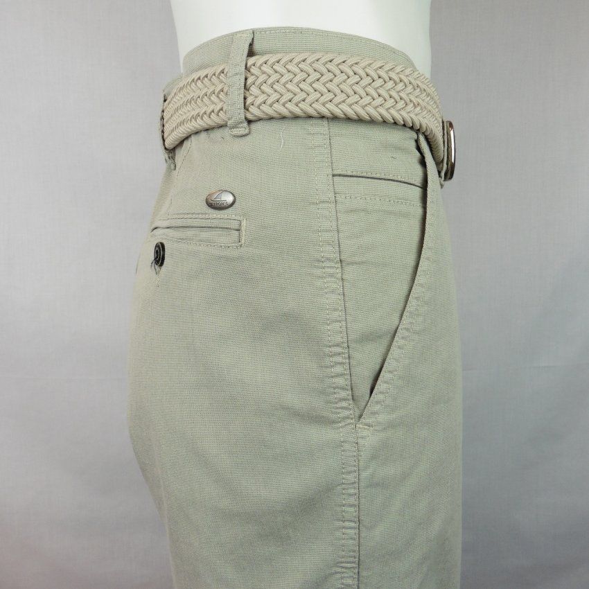 Pantalón micro dibujo beige de Tayron's
