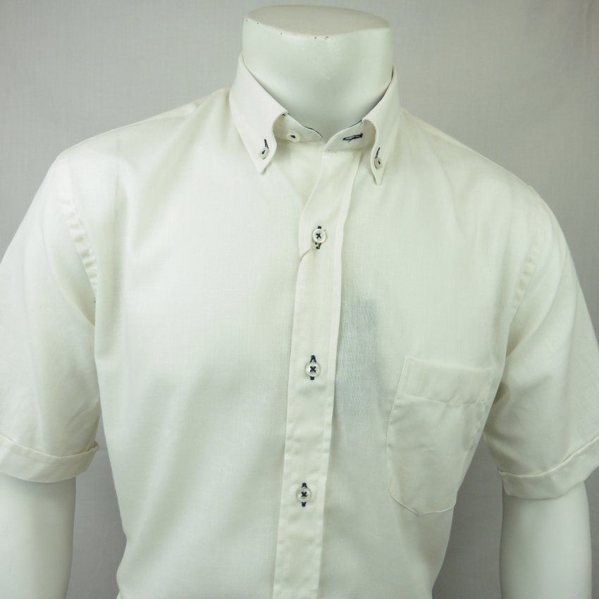 Camisa m/c lino crudo de VNTO