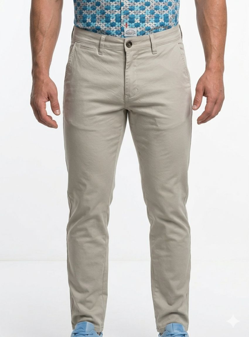 Pantalón gris perla de West