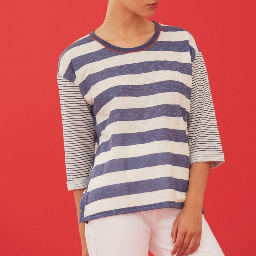 Camiseta rayas anchas y finas de WNT Collection