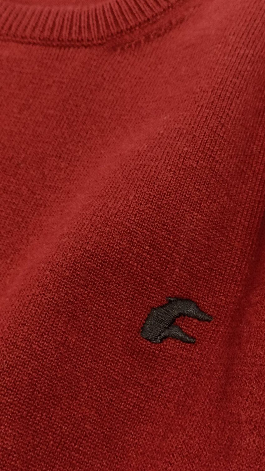 Jersey algodón granate de Dos Galgos
