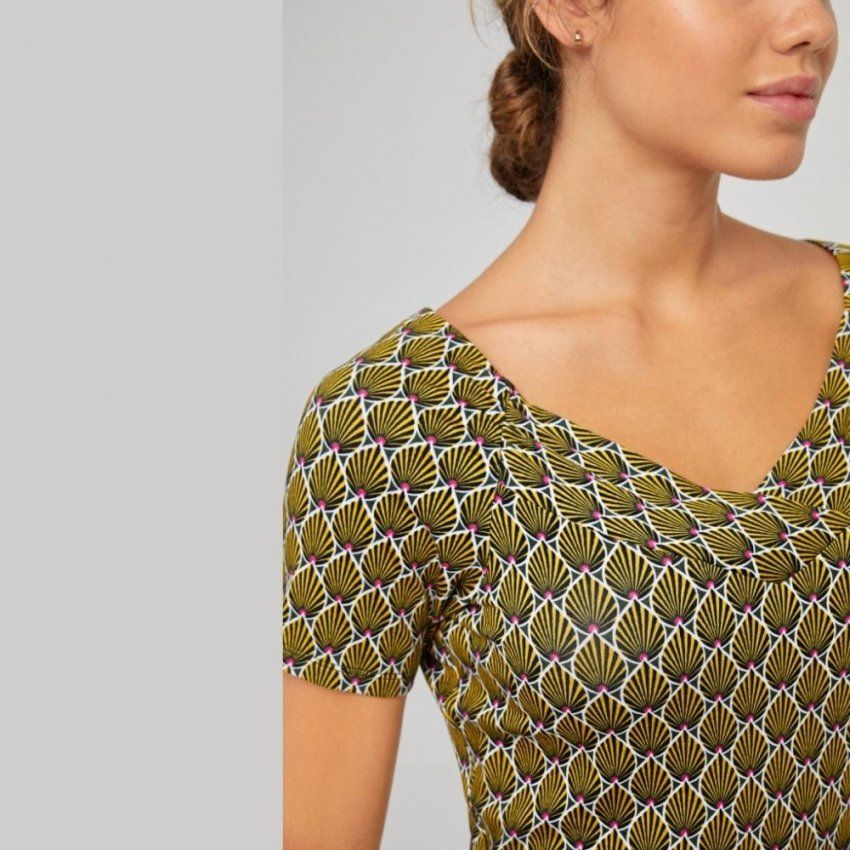 Vestido hojas de Surkana