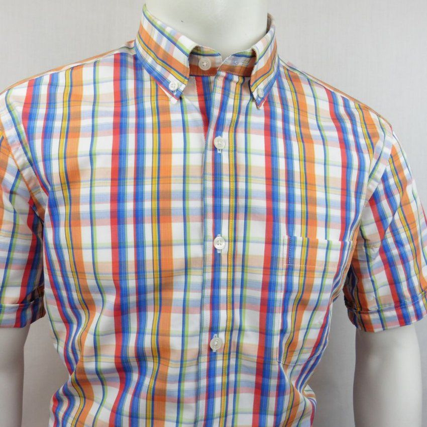 Camisa cuadros multi color de Corsare