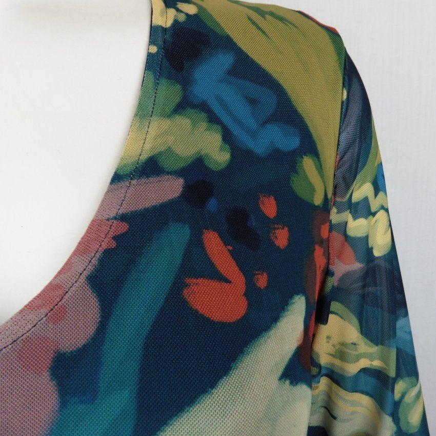 Vestido tul estampado de Nayat