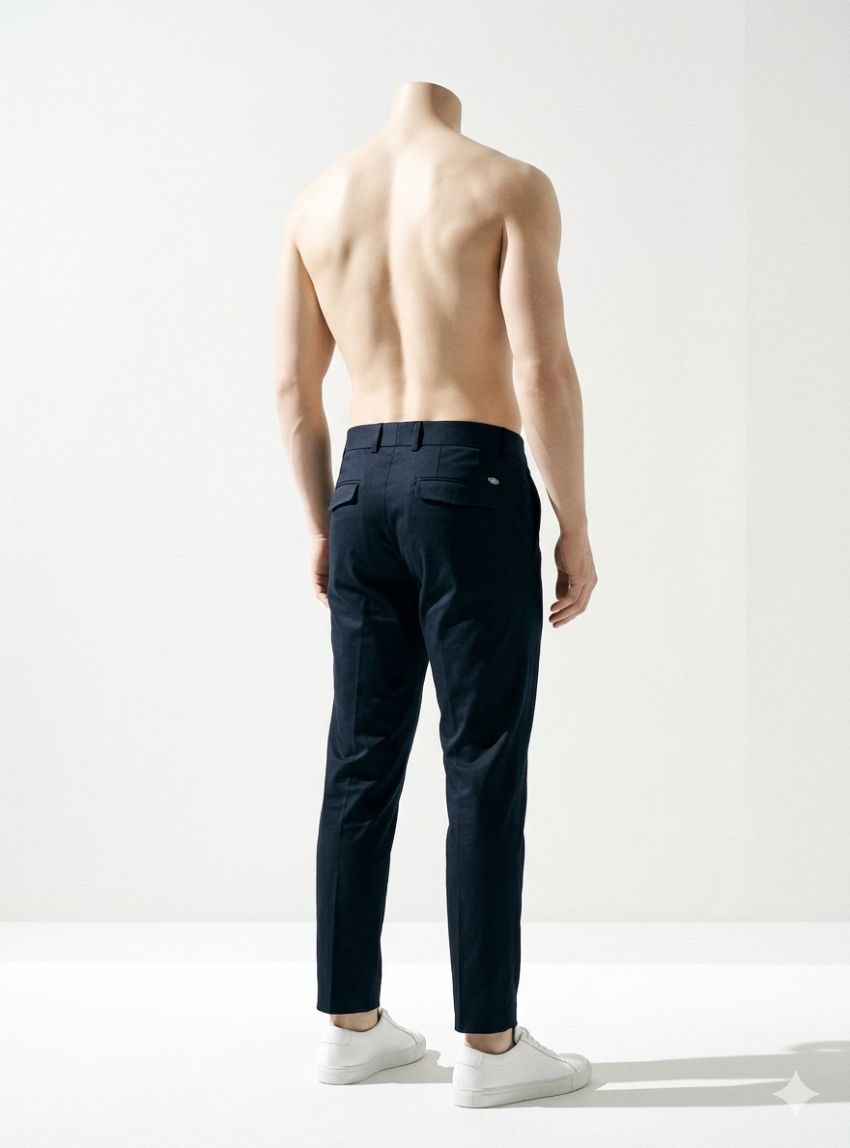 Pantalón azul marino de Alexander & Co.