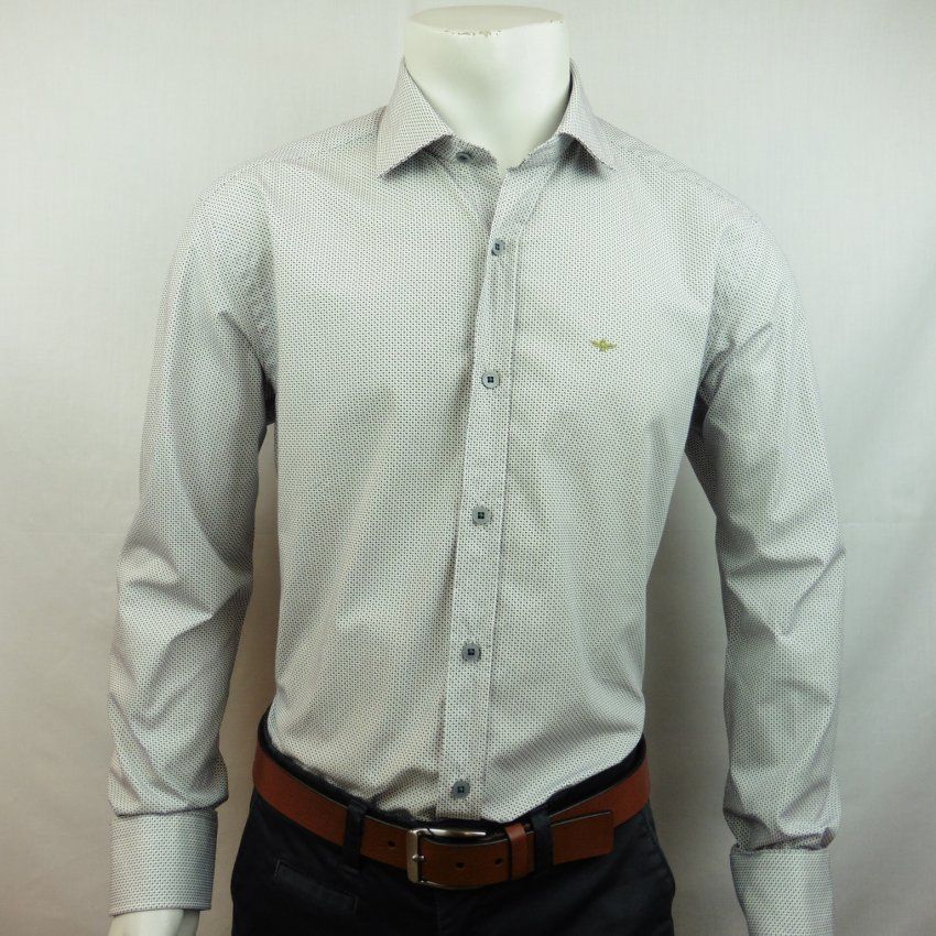 Camisa mini guiones diagonal de Corsare