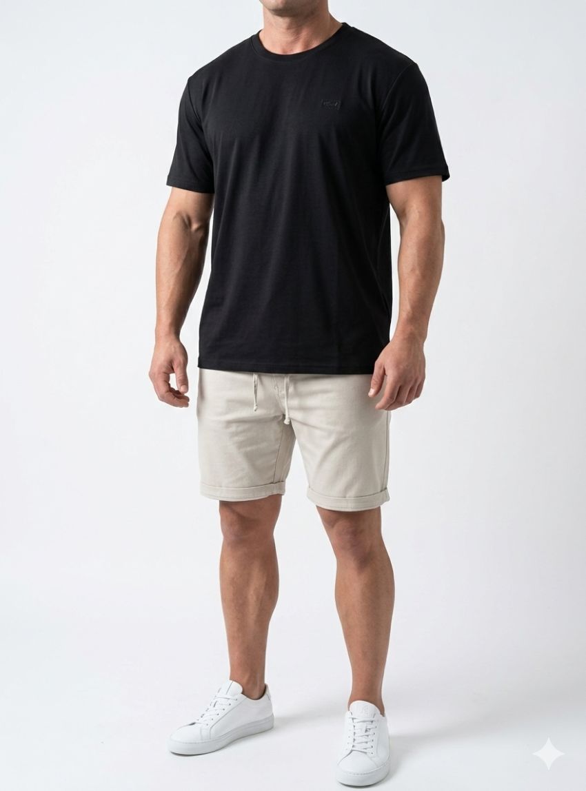 Jersey modal negro de Dark & Fish