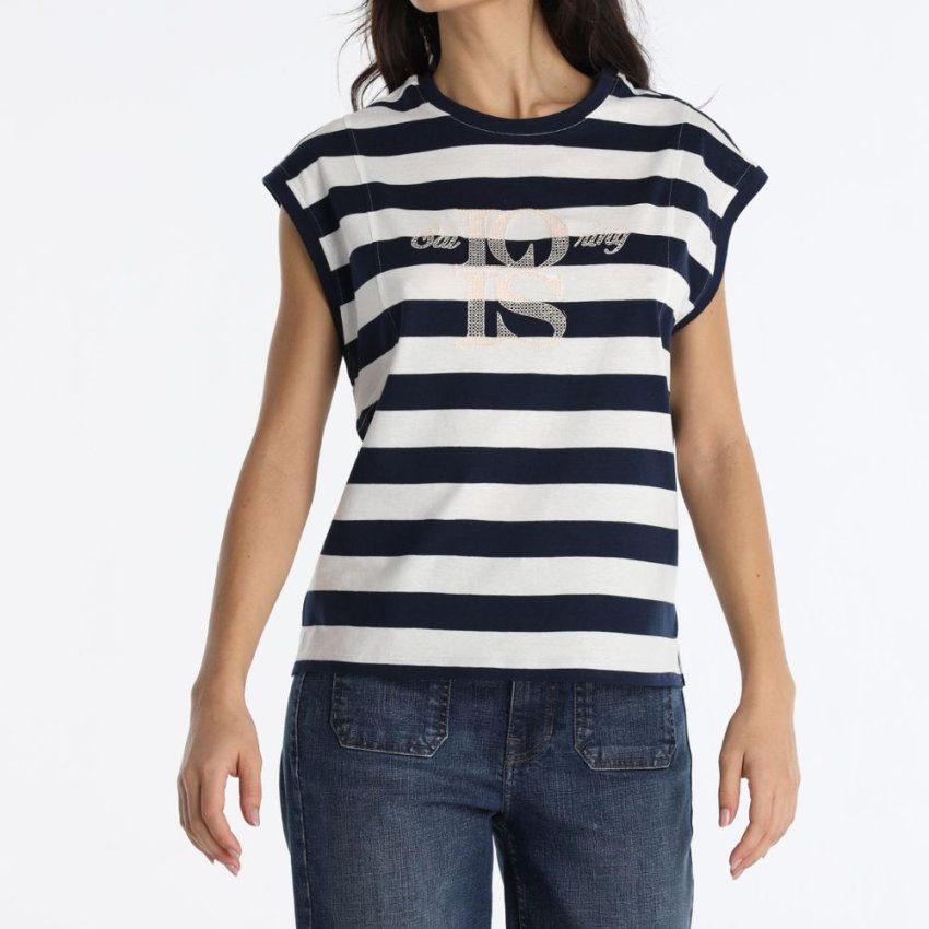 Camiseta rayas anchas de Lois