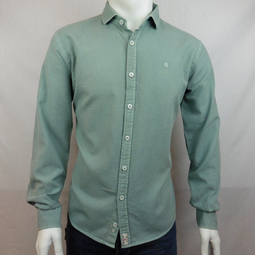 Camisa verde relieve de Yellow Skin