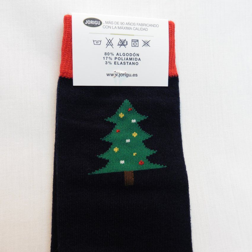 Calcetines árbol Navidad de Jorigu