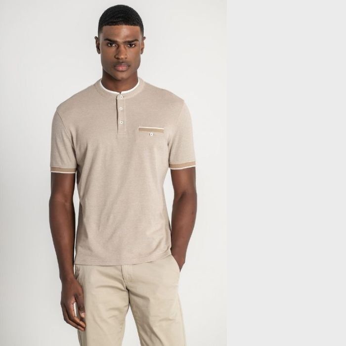 Polo maho beige de Dos Galgos