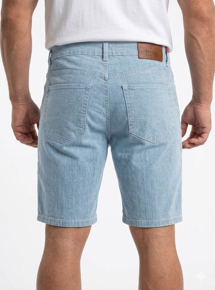 Pantalón corto mil rayas de Tomé