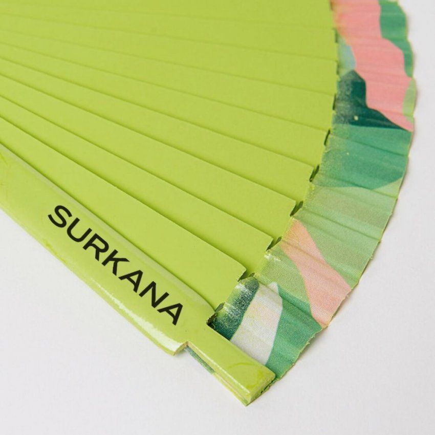 Abanico verde de Surkana