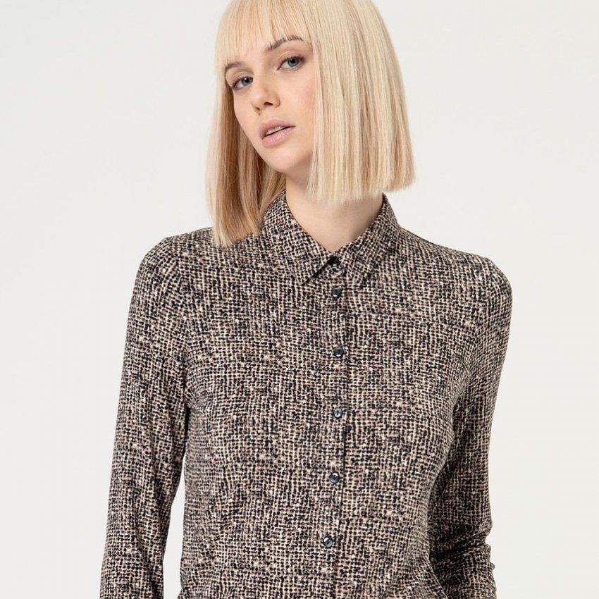 Camisa de punto mini estampado de Surkana