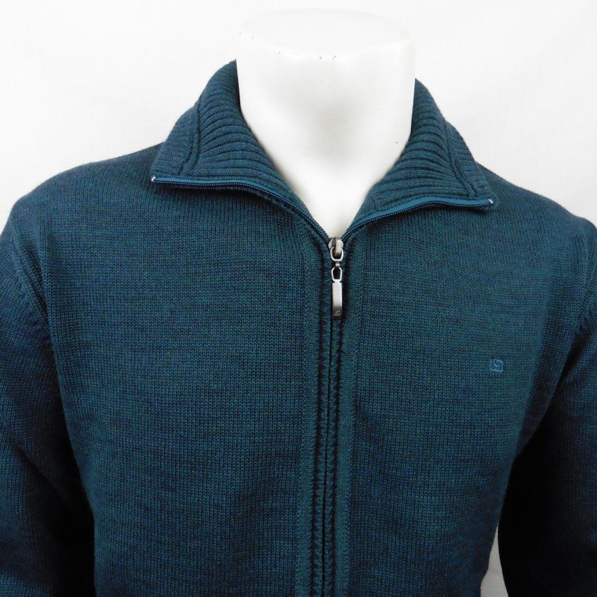 Chaqueta punto verde de G54