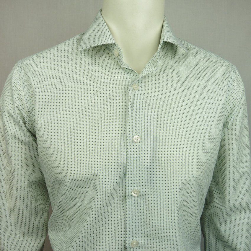 Camisa mini guiones verdes y azules de Corsare