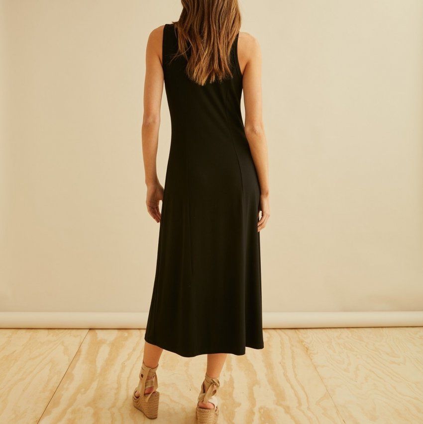 Vestido negro tirantes de Guitare