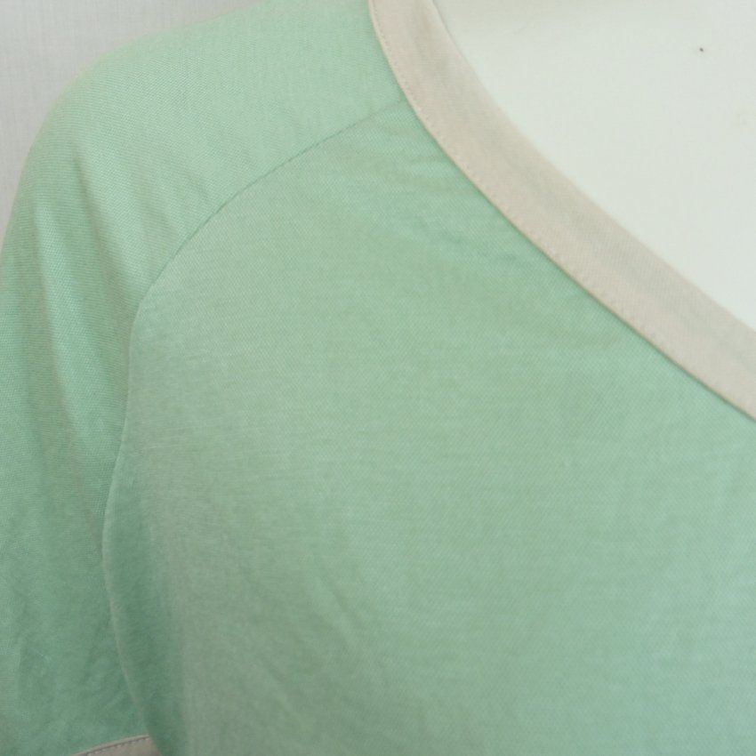 Camiseta oversize verde agua de WNT Collection