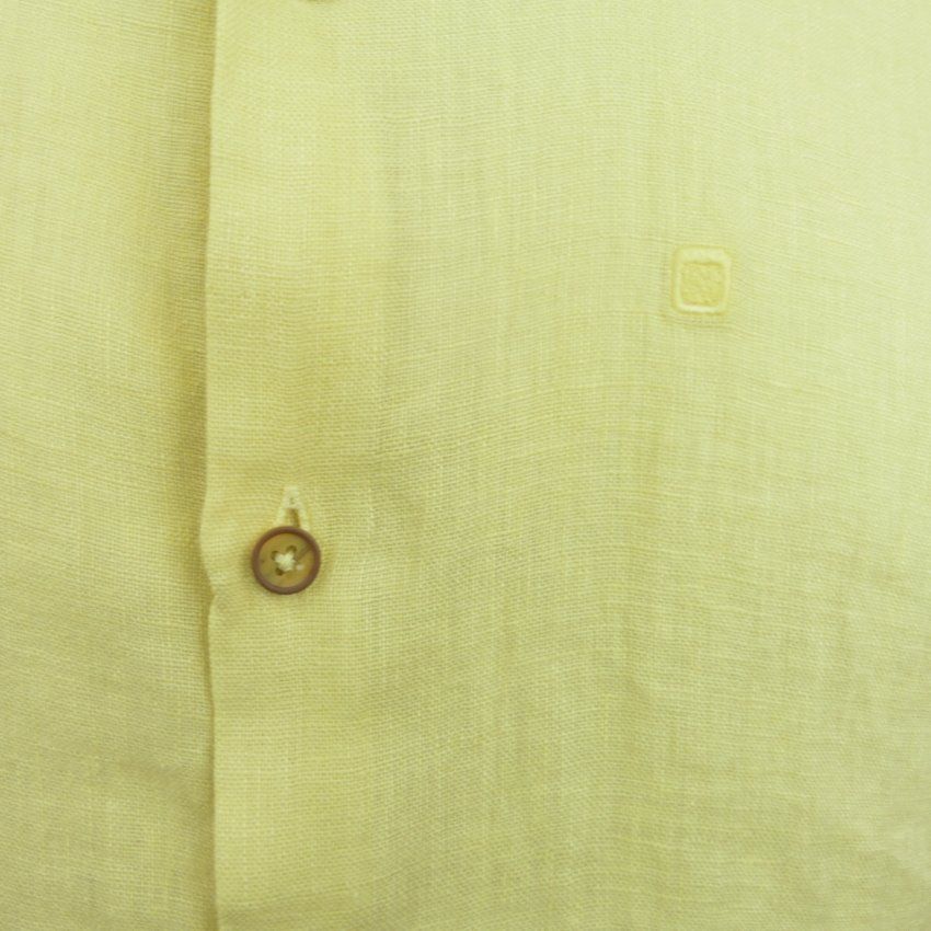 Camisa lino amarilla de Yellow Skin