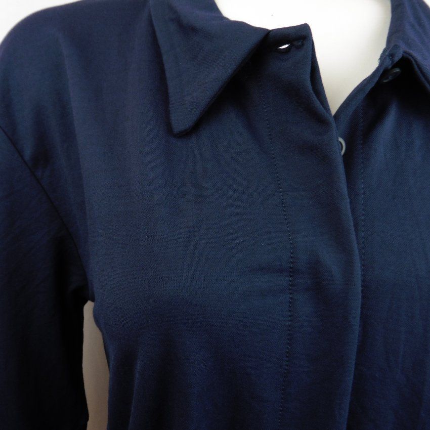 Chaqueta manga al codo azul marino de WNT Collection