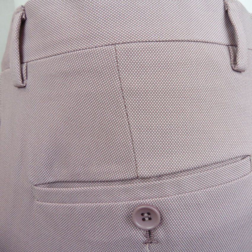 Traje rosa mini dibujo de Alexander & Co.