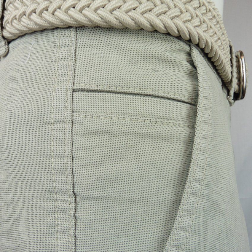 Pantalón micro dibujo beige de Tayron's