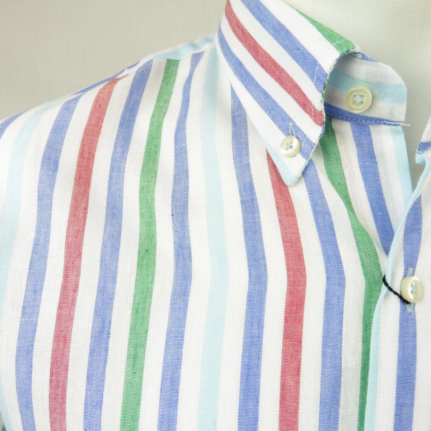 Camisa m/c rayas anchas de VNTO