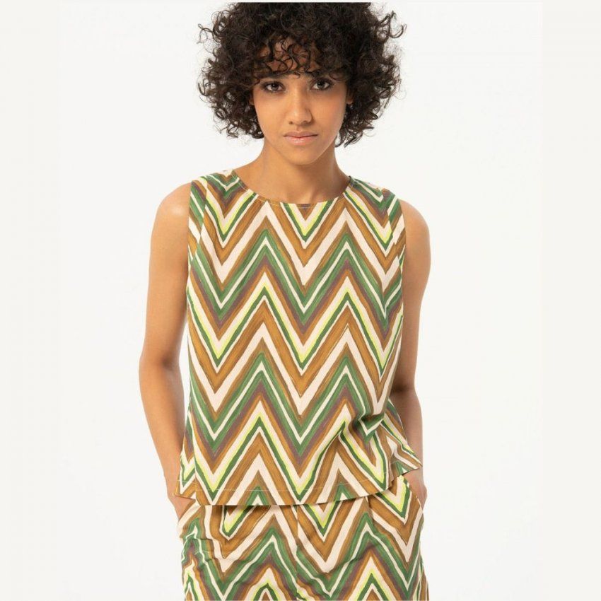 Blusa zig zag de Surkana