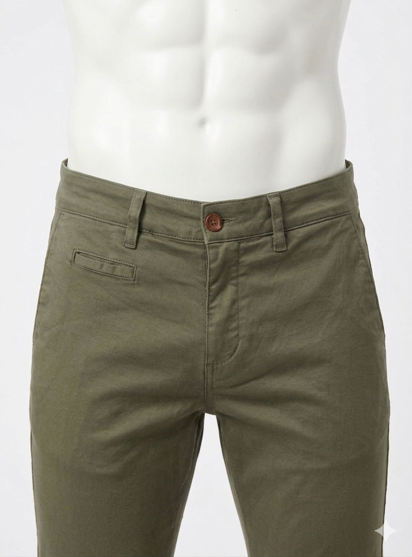 Pantalón verde militar de Yellow Skin