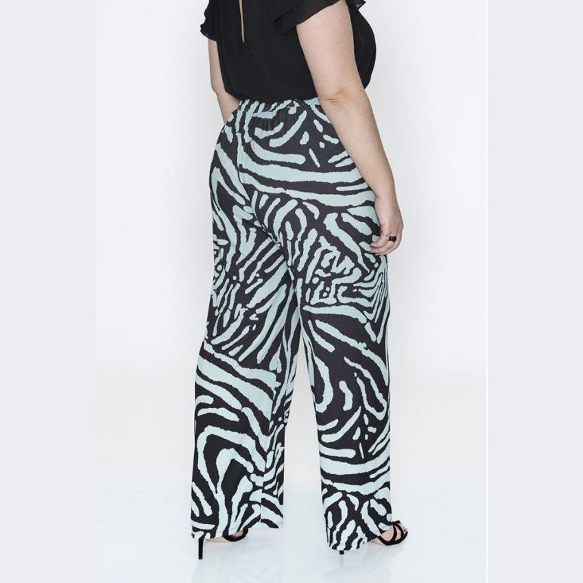 Pantalón estampado cebra de SPG Woman