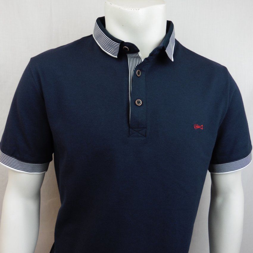 Polo azul de Dark & Fish