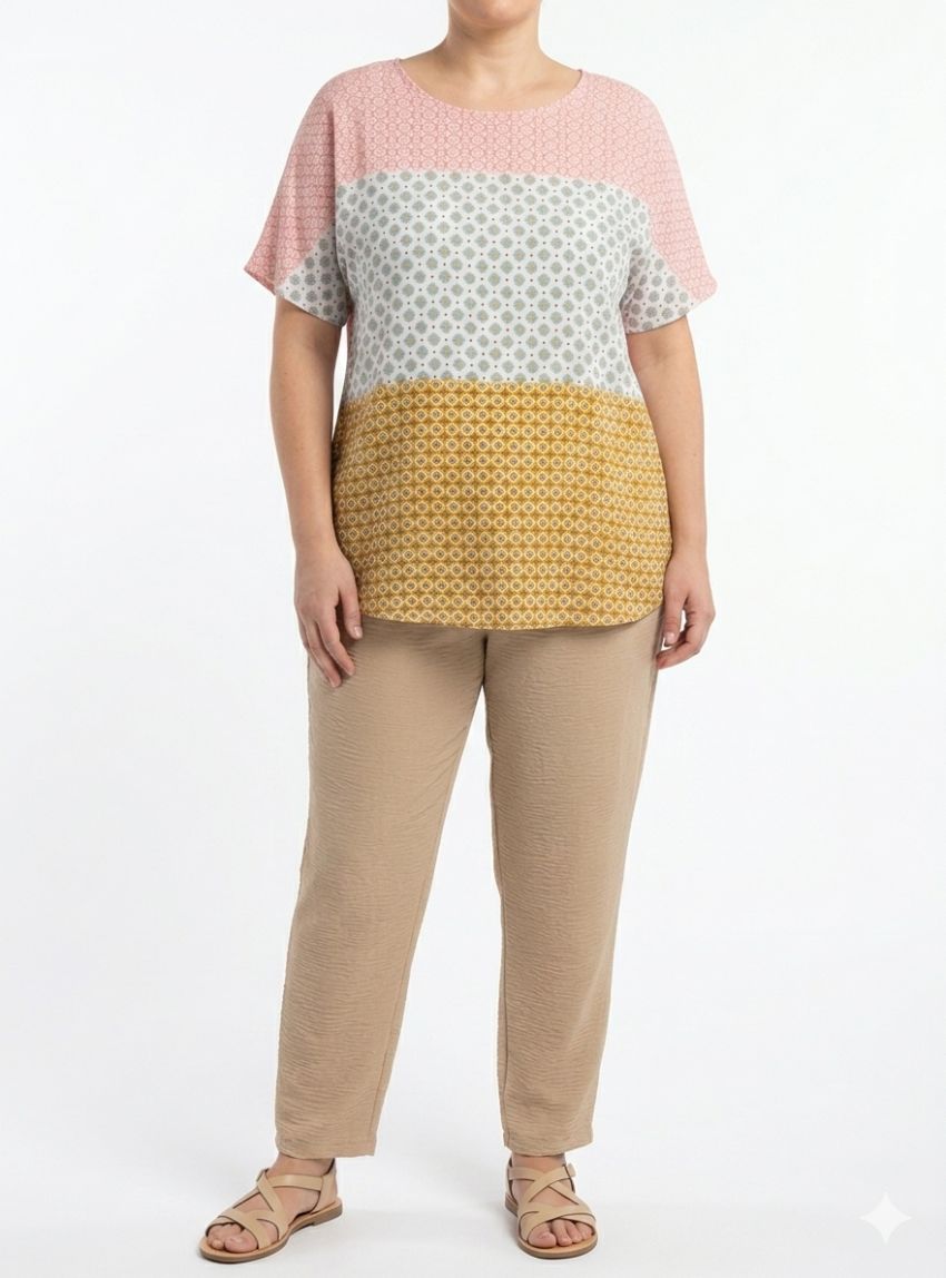 Blusa multi estampado de Nayat