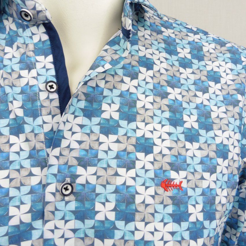 Camisa elástica estampada de Dark & Fish