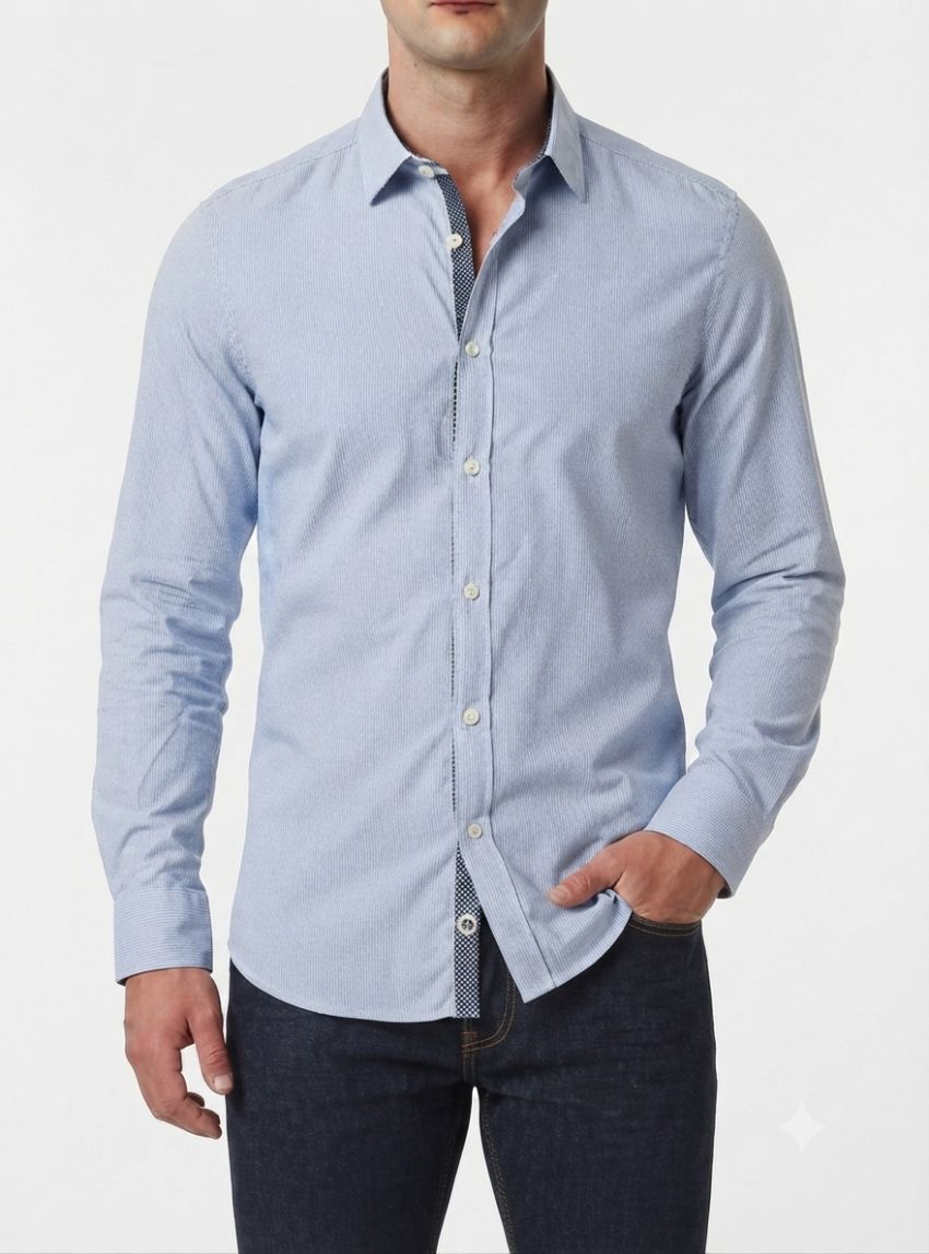 Camisa mil rayas marino de Corsare