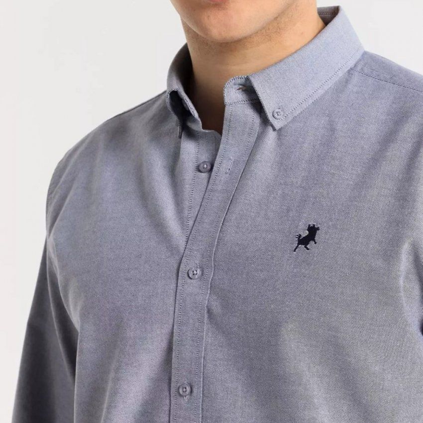 Camisa azul oxford de Lois