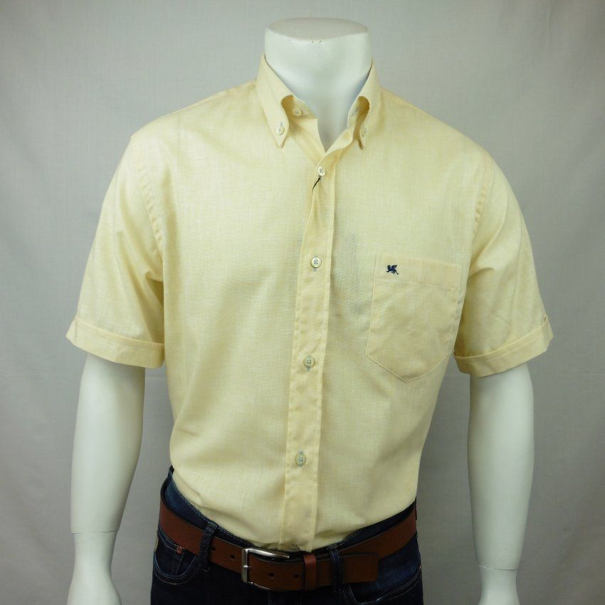 Camisa m/c amarilla de VNTO