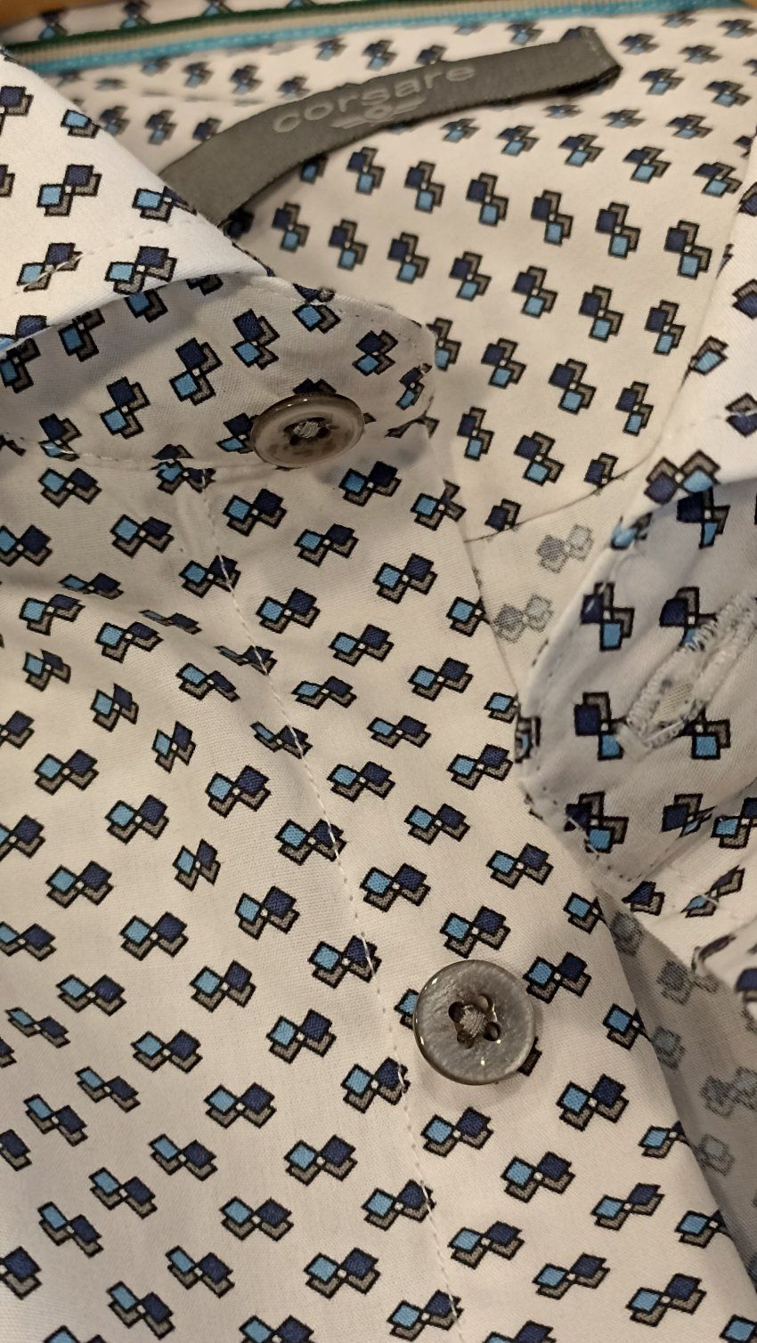 Camisa mini rombos de Corsare