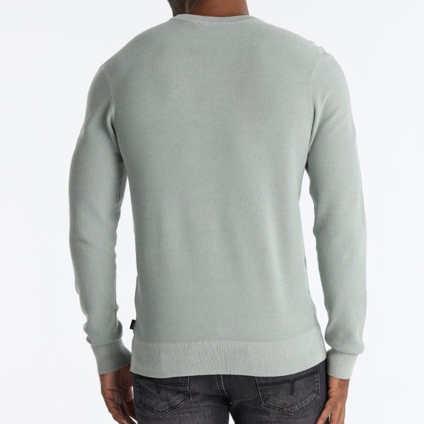 Jersey algodón lavado verde de Lois