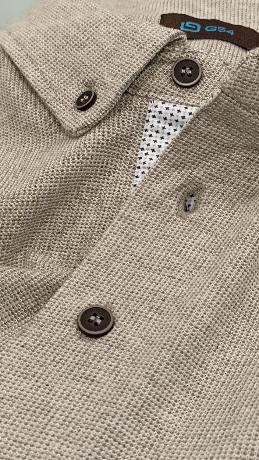 Polo gris claro vigoré de G54